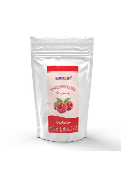 Lumea Zahar pudra cu aroma de Zmeura, 500g -