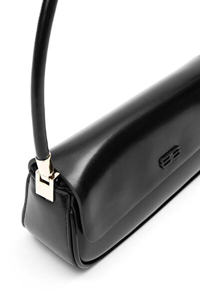Levidor 930414 Women's Long Strap Shoulder Bag Black