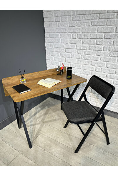 hey modüler mobilya Buse Çalışma Masası Ofis Bilgisayar Masası + Katlanır San...