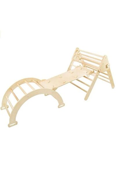 Woody Buddy - Climbing Set - Natural - 3pcs