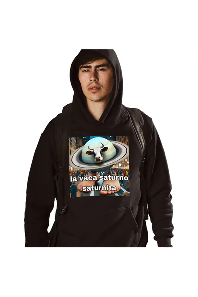OEM Hanorac Barbati Brainrot Vaca Saturno Saturnita