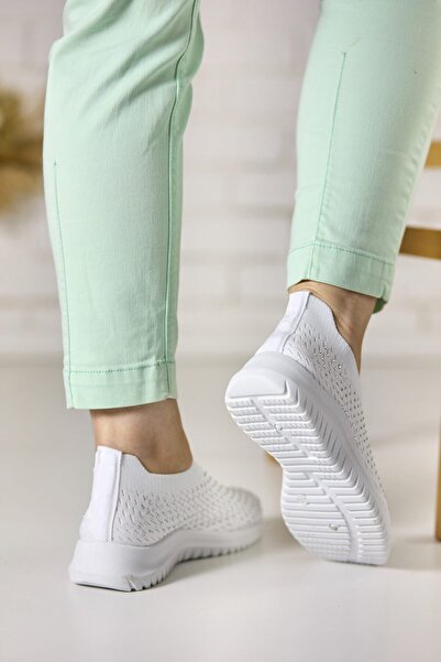 Air Star Women's sports shoes LL23156, White - 40