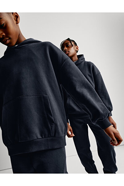Marks & Spencer Pamuk Karışımlı Kapüşonlu Sweatshirt (6–16 Yaş)