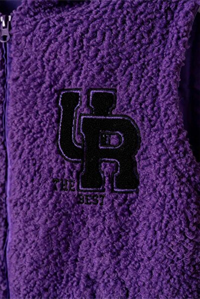 HAUSEkids 8-15 Years Lovobery Girl's Vest-Purple