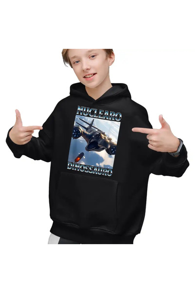 OEM Hanorac Copii Baieti Brainrot Nuclearo Dinossauro