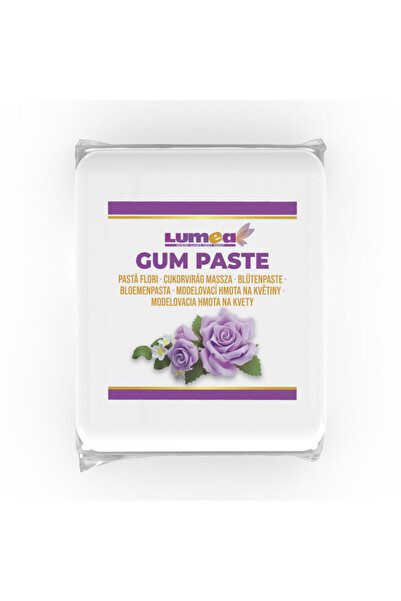 Lumea Pasta Flori alb (Gumpaste), 500g -