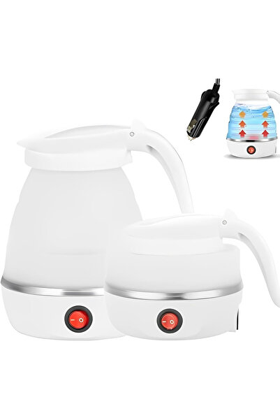 Primo Plus 500w Portable Travel Smart Foldable Electric Kettle For Travel Dx1768