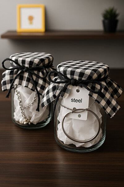 Çelik Jewelry Jar with Mystery and Surprises L Size 13Pcs Items