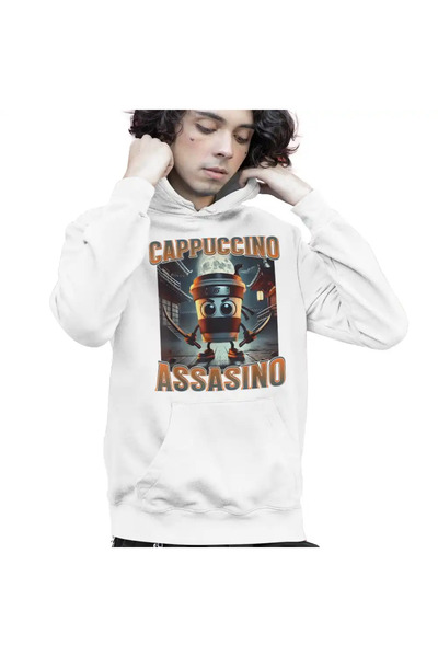 OEM Hanorac Copii Baieti Brainrot Italian Cappuccino Assassino