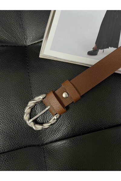 FioriModa Basic Belt with Knitted Buckle