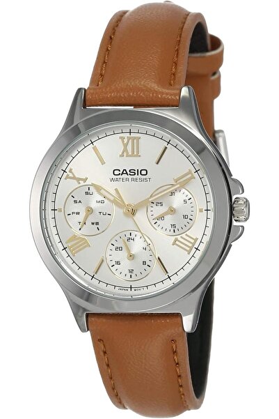Casio Women's Black Dial Stainless Steel Band Watch LTP V300D 1AUDf