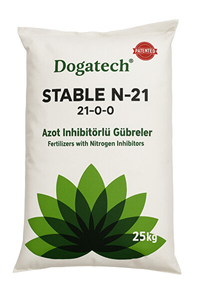 Doğatech Stable N-21 21-0-0 Dmpb Inhibitörlü Yavaş Salınımlı Azotlu Gübre 25 kg