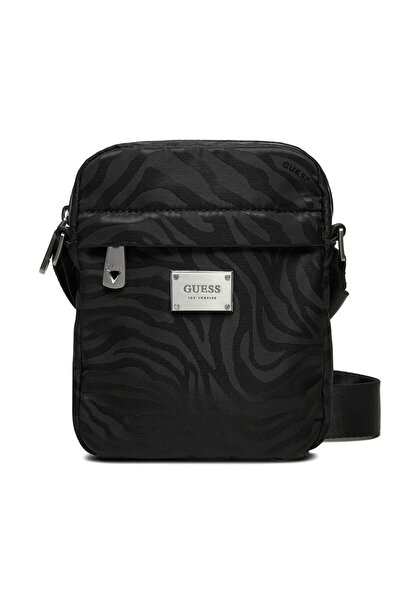 Guess Geantă bărbătească neagră HMVEZJP5193