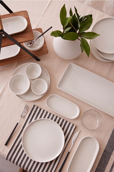 Kütahya Porselen Σετ πρωινού Bone Nordic 15 τεμαχίων για 6 άτομα 90671