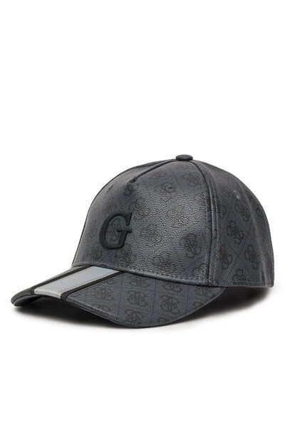 Guess Men's Gray Baseball Cap AM9543POL01