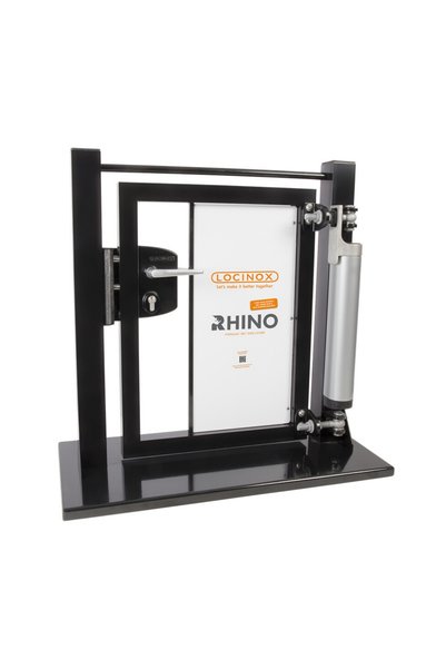 Locinox Aesthetic 180 °   Door Spring, Directly Attached to the Hinge Rhino-Silv