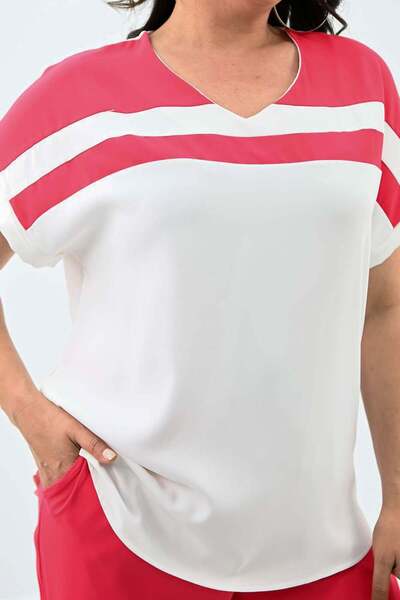 Bigsize Plus size women's suit 8117