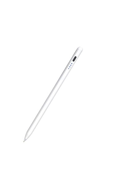 onix Stylus universal, 130mAh, USB-C, Y7, aluminiu, alb