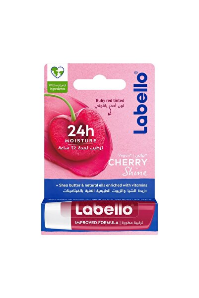 LABELLO Labello 24H Cherry Shine Lip Balm 4.8g