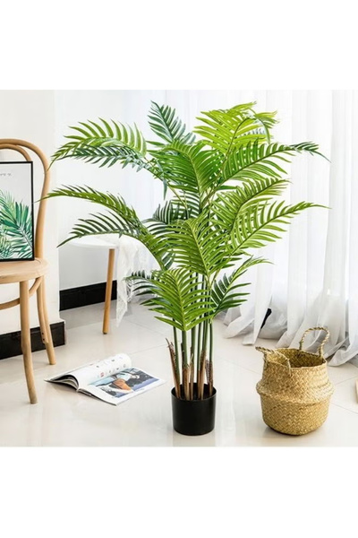 Raffine شجرة نخيل أريكا اصطناعية لتزيين الحدائق المنزلية والمكتبية الداخلية و...