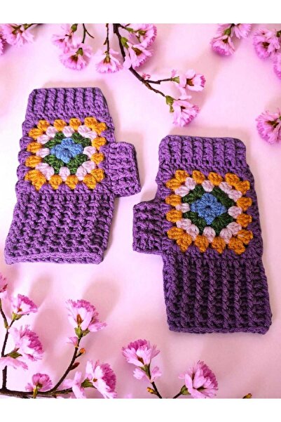 Örgü Sanatı DilekÇak El Örgüsü Parmaksız Eldiven, Motif Eldiven, Parmaksız Mo...