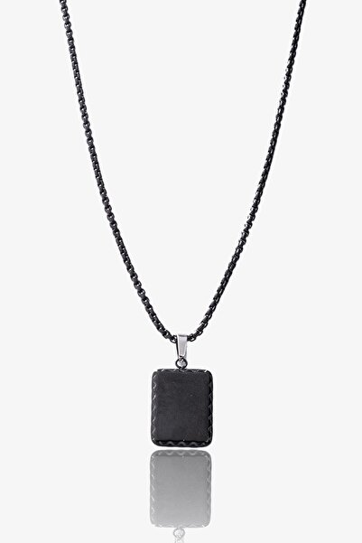 Getto Deri Coat Steel Necklace