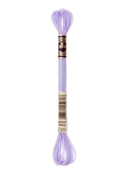 balım hobi evi خيط تطريز بتأثير ثلاثي الأبعاد من دي إم سي لايت إفكتس مولين 211