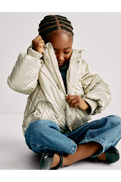 Marks & Spencer Metalik Dolgulu Mont