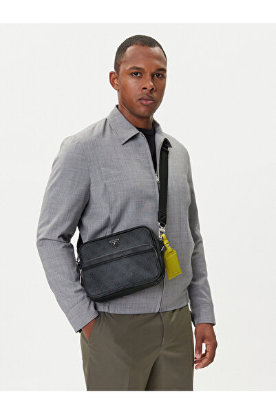 Guess Men's Gray Pouch HMMILOP5422