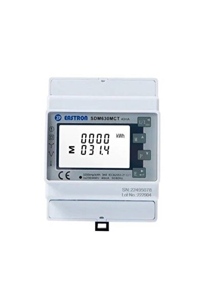 EASTRON SDM630-MCT Trifaz Akıllı Sayaç (CT'li)