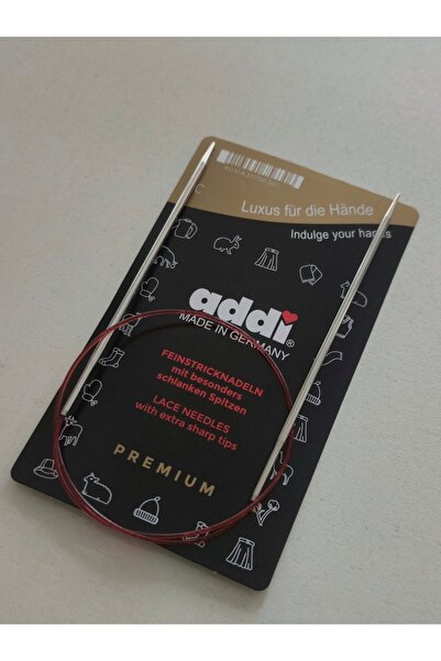 balım hobi evi Addi Extra Ince Uçlu 60cm Misinalı 5,50mm Şiş