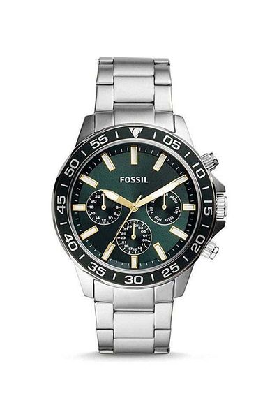 Fossil Men's Stainless Steel Chronograph Wrist Watch BQ2492 - 45 mm - Green