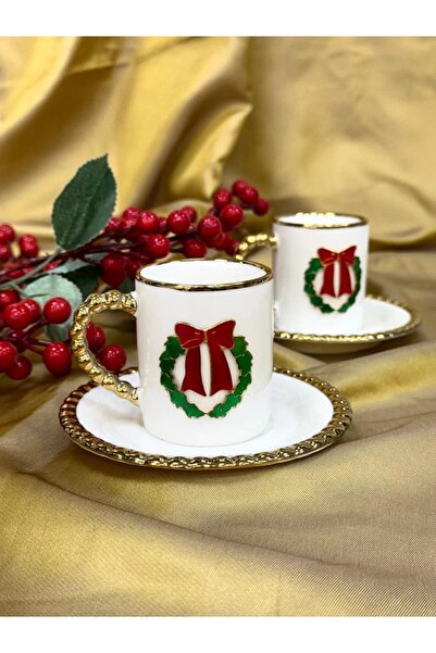 ACAR Dario Coffee Cup Set for 2 People - 100 ml Tkebt Armali