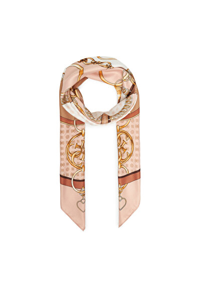 Guess Women's Scarf Beige, Colorful AW5348POL03