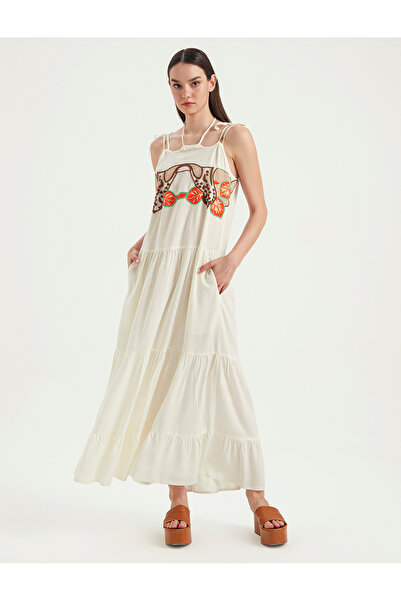 BGN workshop فستان فيسكوز معلق من NAKISLI IP