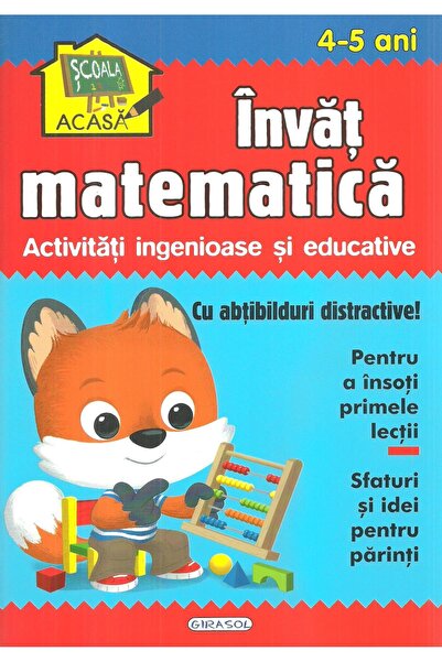 Editura Girasol Invat matematica. Activitati ingenioase si educati