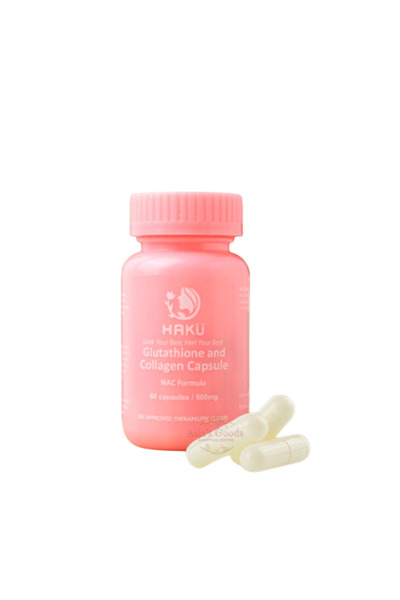 Hakub HAKU 100% Original Glutathione and Collagen Capsule