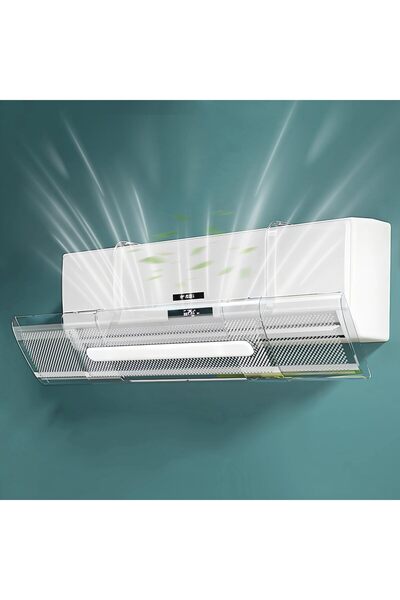 NECOMI Air Conditioner Deflector, Split AC Deflector Central, Anti-Direct Blowing Baffle Windshield