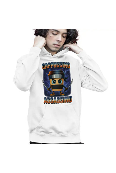 OEM Hanorac Copii Baieti Brainrot Cappuccino Assassino Ninja