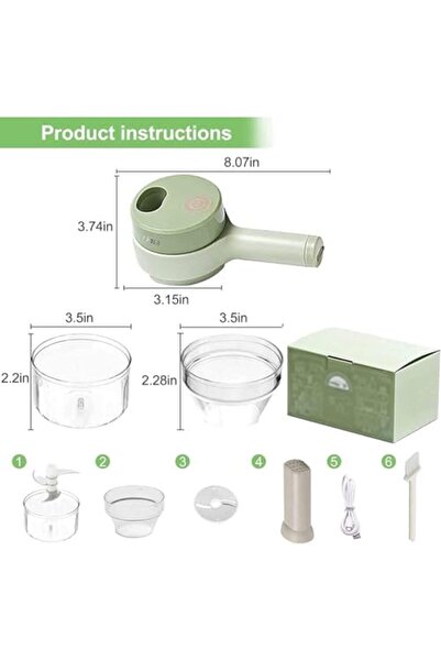 Generic NEW Vegetable Chopper - Multifunctional 15-in-1, Fruits Cutter Mandoline Slicer Food Chopper with In