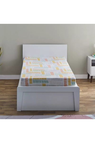 Home Box Nora Savana Microfibre Single Fitted Sheet - 90x190+25 cm