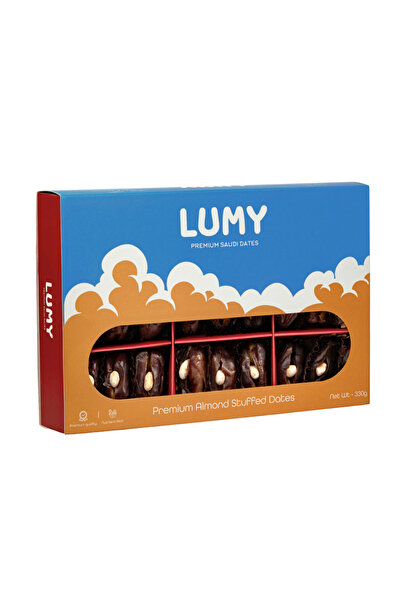 Lumy Dates Lumy Premium Almond Stuffed Dates - 330g