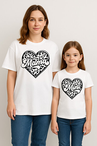 SVART WEAR MAMA MINI Set de tricouri combinat pentru mamă și fiică tricou Twi...