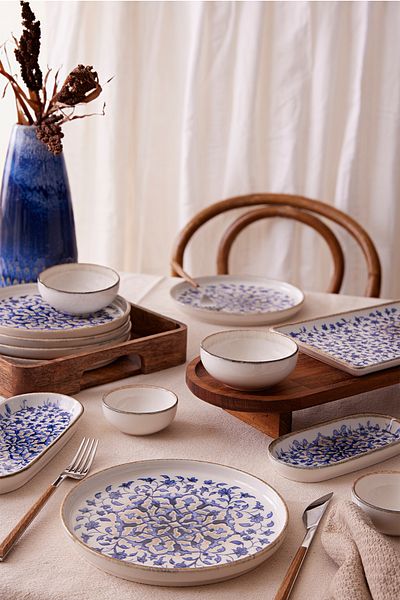Kütahya Porselen Bone Nordic 15 Piece Breakfast Set for 6 People 8792