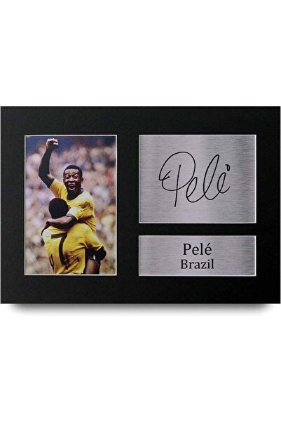 HWC Trading طباعة توقيع بيليه على ورق مقاس A4 من إيمودا HWC Trading البرازيل