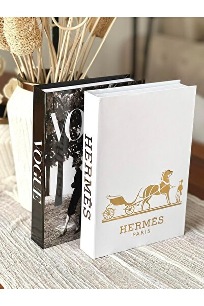 BGV HOME Decorative Book Box Set of 2 (V/He)