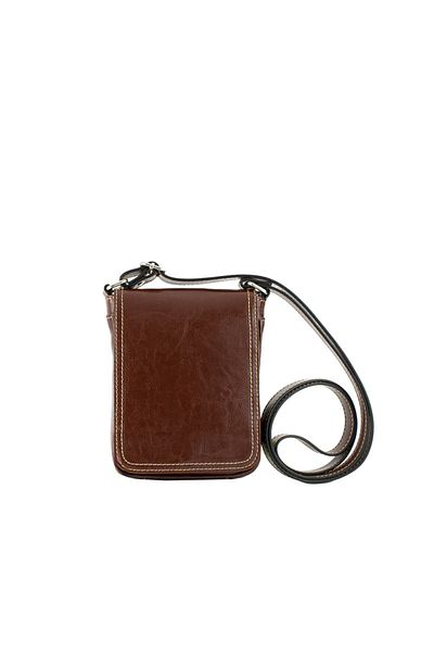 posete-serviete Leather Men's Small Shoulder Bag - Oliver