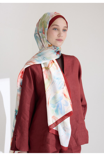 Fresh Soft Flora Floş Viscos Shal Bordo