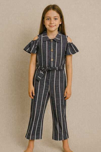 VİYOLİNA Linen Jumpsuit