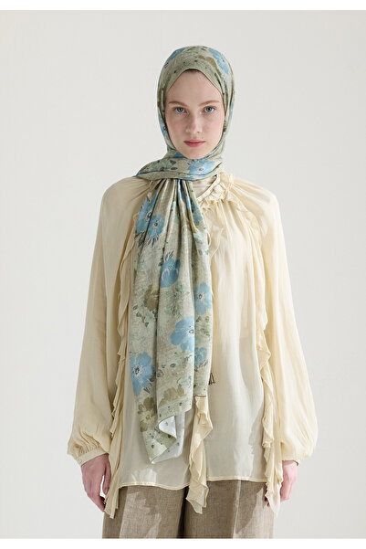 Fresh Tiny Garden Flosh Viscos Shal Beige